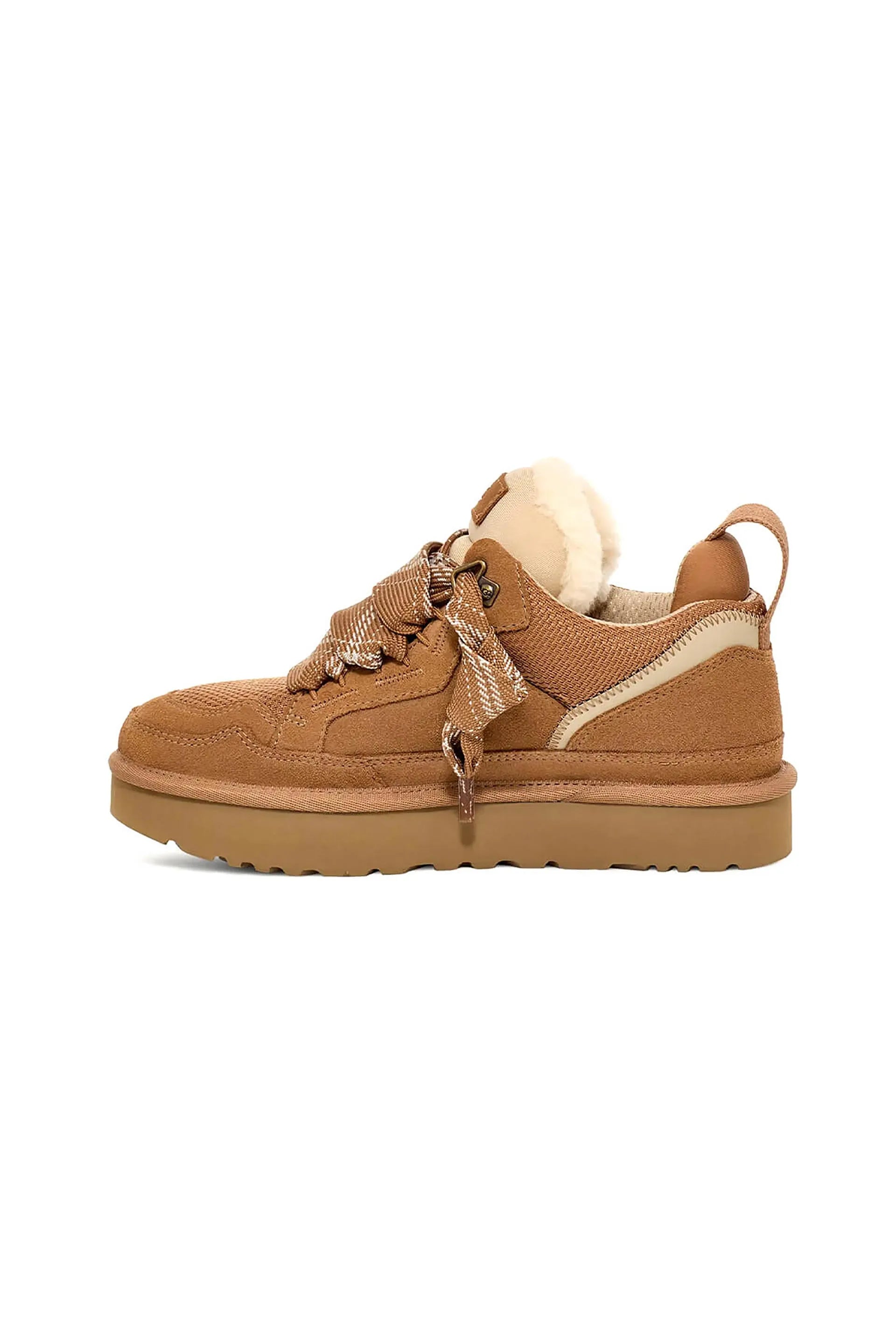 Ugg γυναικεία sneaker με καρό κορδόνια "Lowmel"