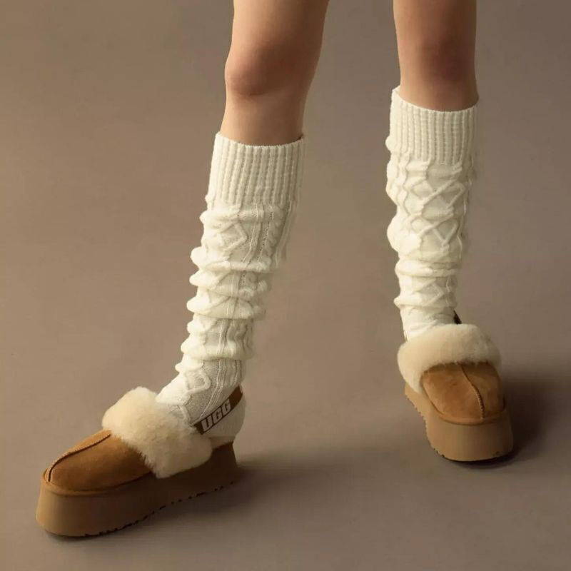 Ugg AustraliaFunkette Κλειστές Γυναικείες Παντόφλες Καφέ