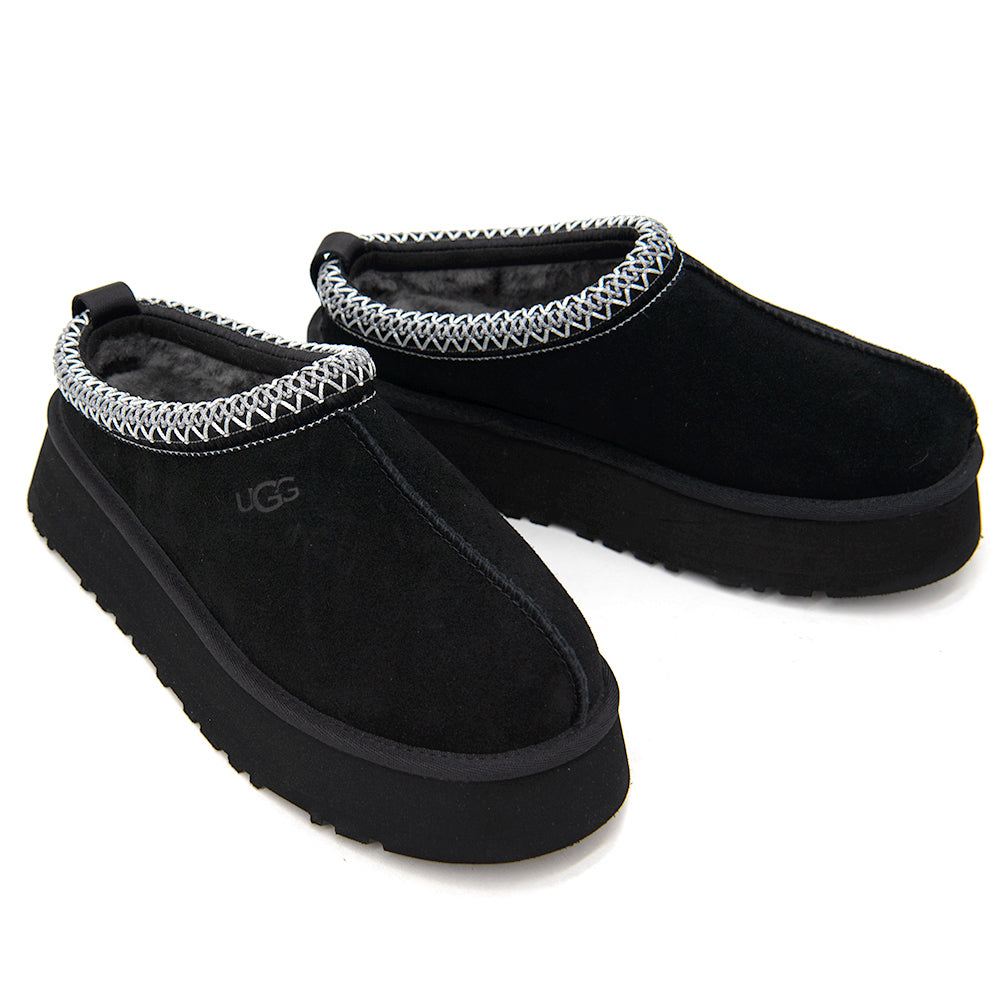 Ugg AustraliaTazz II Κλειστές Γυναικείες Παντόφλες Μαύρες