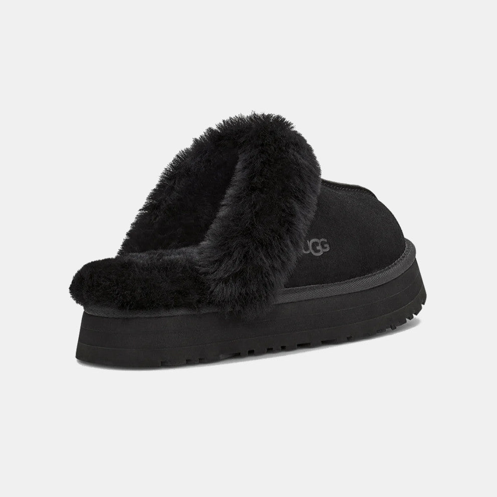 Ugg Disquette Γυναικείες Παντόφλες μαύρες